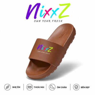 Dép nam NixxZ thiết kế hiện đại, nhẹ êm và ôm chân thoải mái khi di chuyển. Chất liệu bền đẹp, chống trơn trượt, phù hợp đi học, đi chơi hay sử dụng hằng ngày. Dép thời trang nam với kiểu dáng năng động, dễ phối đồ và mang lại cảm giác thoải mái suốt ngày dài.